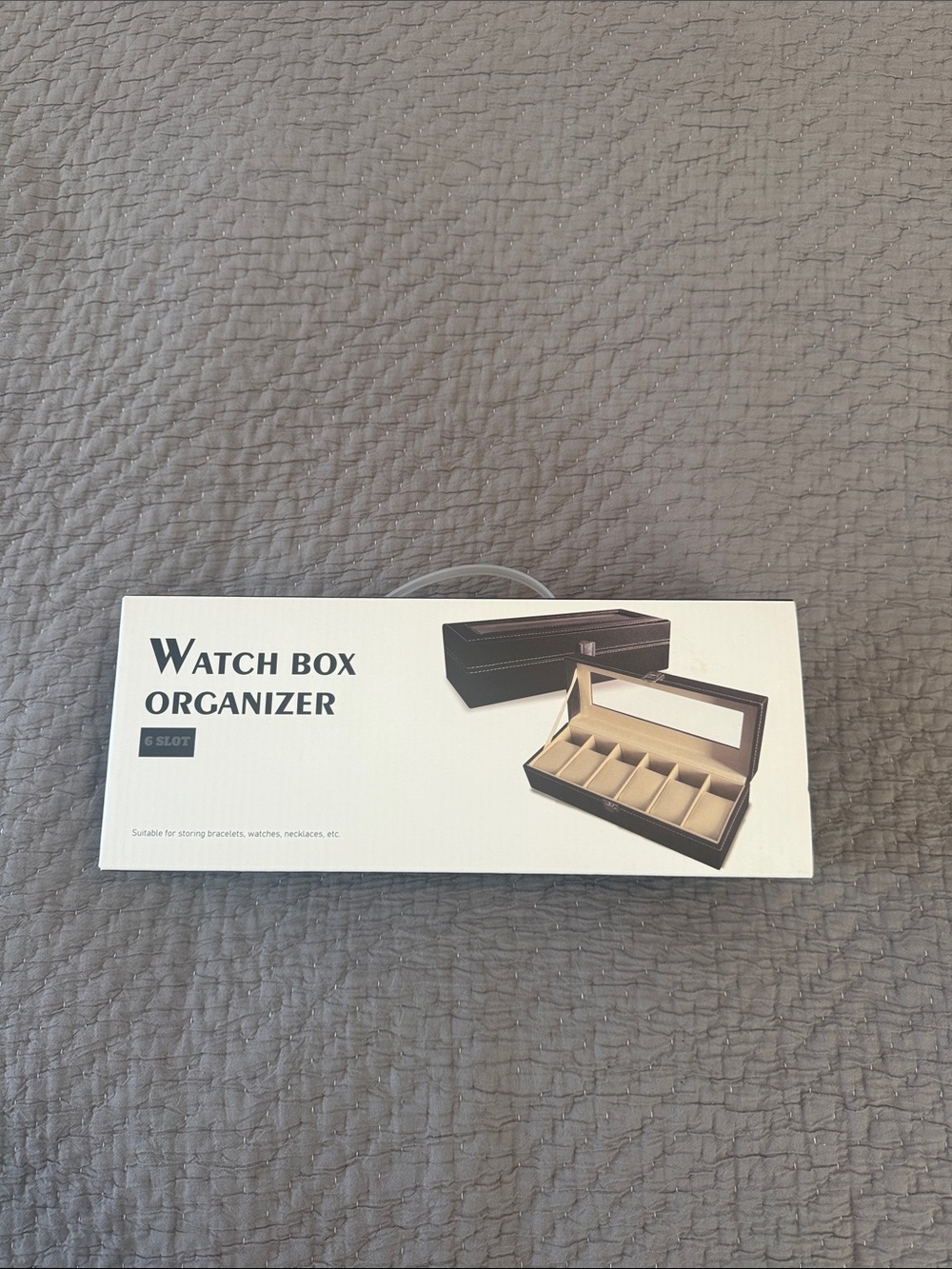 Watch Box Organizer 6 Slot